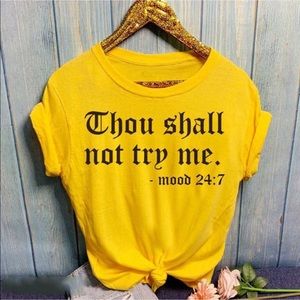 Message tee